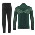 Conjunto Completo Ropa Deportiva Con Cremallera Larga Chelsea 2025 2026 Negro Verde
