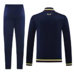Conjunto Completo Ropa Deportiva Con Cremallera Larga Colombia 2026 Azul Marino