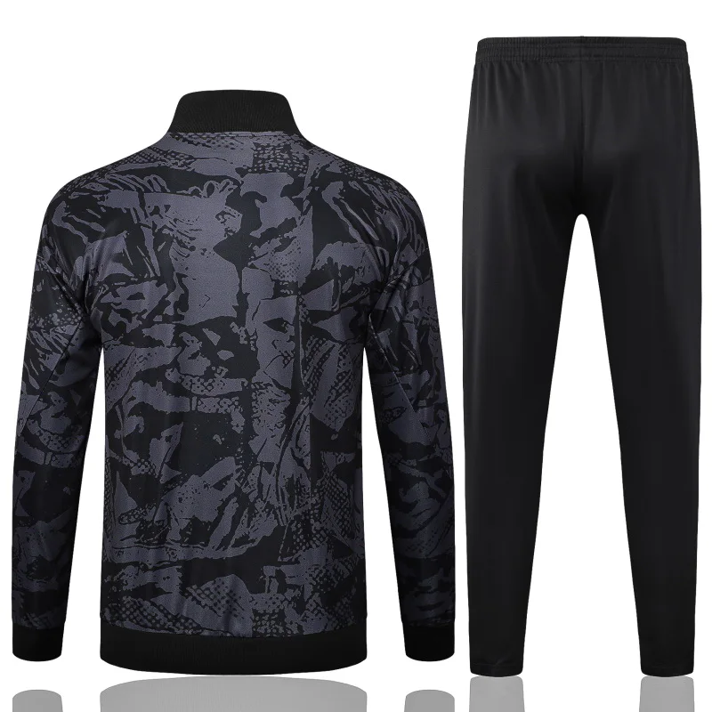 Conjunto Completo Ropa Deportiva Con Cremallera Larga Corinthians Paulista 2025 2026 Gris Negro Corinthians Paulista Conjunto 2025 2026 Gris - Corinthians Paulista 2026 | tiendasdefutboles