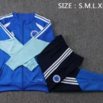Conjunto Completo Ropa Deportiva Con Cremallera Larga Cruzeiro 2026 2027 Azul