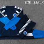 Conjunto Completo Ropa Deportiva Con Cremallera Larga Cruzeiro 2026 2027 Azul Marino