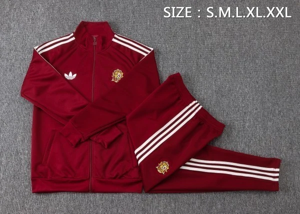 Conjunto Completo Ropa Deportiva Con Cremallera Larga España 2026 Borgona España Conjunto 2026 - España Barata | tiendasdefutboles