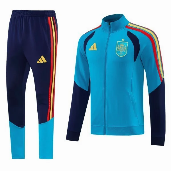 Conjunto Completo Ropa Deportiva Con Cremallera Larga España 2026 Borgona España Conjunto 2026 - España Barata | tiendasdefutboles