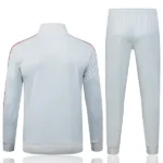 Conjunto Completo Ropa Deportiva Con Cremallera Larga Flamengo 2025 2026 Gris Rojo