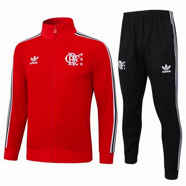 Conjunto Completo Ropa Deportiva Con Cremallera Larga Flamengo 2025 2026 Rojo Flamengo Conjunto 2025 2026 Rojo - Maglia Flamengo | tiendasdefutboles