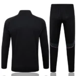 Conjunto Completo Ropa Deportiva Con Cremallera Larga Juventus 2025 2026 Negro Rosa