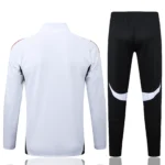 Conjunto Completo Ropa Deportiva Con Cremallera Larga Liverpool 2025 2026 Blanco Negro