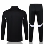 Conjunto Completo Ropa Deportiva Con Cremallera Larga Liverpool 2025 2026 Negro Rojo