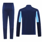 Conjunto Completo Ropa Deportiva Con Cremallera Larga Manchester City 2025 2025 Azul