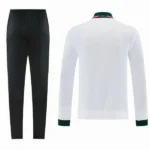 Conjunto Completo Ropa Deportiva Con Cremallera Larga México 2026 Blanco