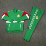 Conjunto Completo Ropa Deportiva Con Cremallera Larga México 2026 Negro
