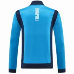 Conjunto Completo Ropa Deportiva Con Cremallera Larga Napoli 2025 2026 Azul II Marino