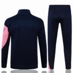 Conjunto Completo Ropa Deportiva Con Cremallera Larga Niños Barcelona 2025 2026 Azul Amarillo