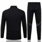 Conjunto Completo Ropa Deportiva Con Cremallera Larga Niños Ajax 2025 2026 Negro