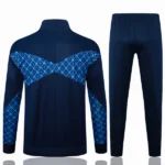 Conjunto Completo Ropa Deportiva Con Cremallera Larga Niños Paris Saint Germain 2025 2026 Azul Marino