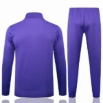 Conjunto Completo Ropa Deportiva Con Cremallera Larga Niños Real Madrid 2025 2026 I Purpura