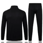 Conjunto Completo Ropa Deportiva Con Cremallera Larga Niños Alemania 2025 Blanco Negro