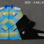 Conjunto Completo Ropa Deportiva Con Cremallera Larga Niños Real Madrid 2025 2026 Azul I Marino