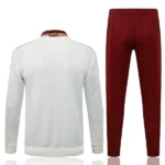 Conjunto Completo Ropa Deportiva Con Cremallera Larga Niños España 2026 Amarillo Rojo