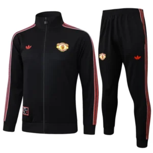 Manchester United Niños Conjunto 2025 2026 Negro - Equipacion Manchester United Niños | tiendasdefutboles