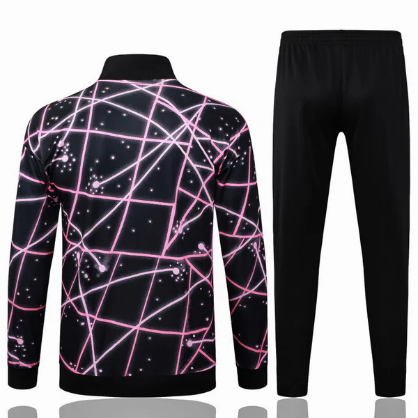 Conjunto Completo Ropa Deportiva Con Cremallera Larga Paris Saint Germain 2025 2026 Negro Rosa Paris Saint Germain Conjunto 2025 2026 Negro - Maglia Paris Saint Germain | tiendasdefutboles
