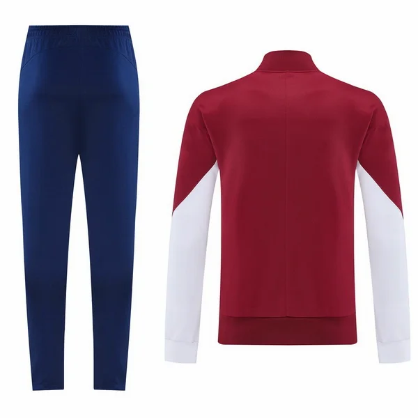 Conjunto Completo Ropa Deportiva Con Cremallera Larga Paris Saint Germain 2025 2026 Azul Rojo Blanco Paris Saint Germain Conjunto 2025 2026 Azul - Maglia Paris Saint Germain | tiendasdefutboles