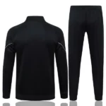 Conjunto Completo Ropa Deportiva Con Cremallera Larga Portugal 2026 Negro Amarillo
