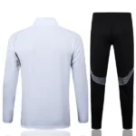 Conjunto Completo Ropa Deportiva Con Cremallera Larga Real Madrid Real Madrid 2025 2026 Blanco Azul