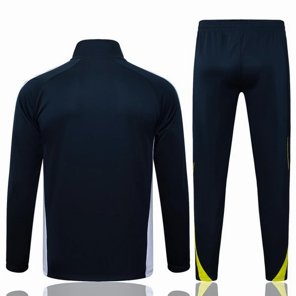 Conjunto Completo Ropa Deportiva Con Cremallera Larga Real Madrid Real Madrid 2025 2026 Azul Marino I Blanco Real Madrid Conjunto 2025 2026 Azul - Maglia Real Madrid | tiendasdefutboles