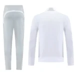 Conjunto Completo Ropa Deportiva Con Cremallera Larga Real Madrid Real Madrid 2025 2026 Blanco I Gris