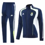 Conjunto Completo Ropa Deportiva Con Cremallera Larga Real Madrid Real Madrid 2025 2026 Azul I Marino