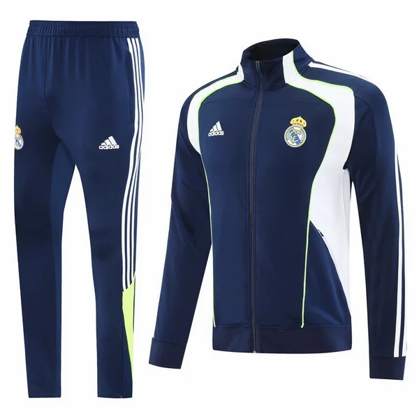 Conjunto Completo Ropa Deportiva Con Cremallera Larga Real Madrid Real Madrid 2025 2026 Azul I Marino Real Madrid Conjunto 2025 2026 Azul - Maglia Real Madrid | tiendasdefutboles
