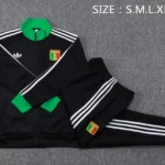 Conjunto Completo Ropa Deportiva Con Cremallera Larga Senegal 2026 Verde