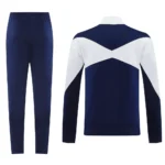 Conjunto Completo Ropa Deportiva Con Cremallera Larga Tottenham Hotspur 2025 2026 Azul Blanco