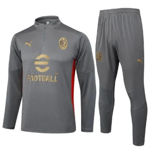AC Milan Conjunto 2024 2025 Gris - Maglia Ac Milan | tiendasdefutboles