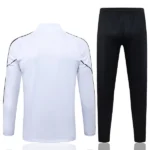 Conjunto Completo Sudadera Entrenamiento AC Milan 2025 2026 Blanco Negro Rojo