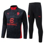 AC Milan Conjunto 2025 2026 Negro - Maglia Ac Milan | tiendasdefutboles