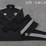 Conjunto Completo Sudadera Entrenamiento Alemania 2025 Negro I Blanco