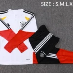 Conjunto Completo Sudadera Entrenamiento Alemania 2026 Blanco Negro