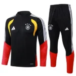 Conjunto Completo Sudadera Entrenamiento Alemania 2026 Negro Rojo