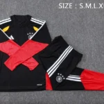 Conjunto Completo Sudadera Entrenamiento Alemania 2026 Negro Rojo