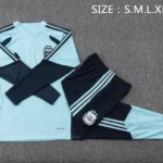 Conjunto Completo Sudadera Entrenamiento Argentina 2026 Azul