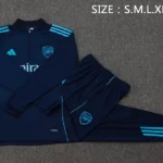 Conjunto Completo Sudadera Entrenamiento Arsenal 2025 2026 Azul Marino