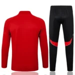 Conjunto Completo Sudadera Entrenamiento Arsenal 2025 2026 Rojo Negro