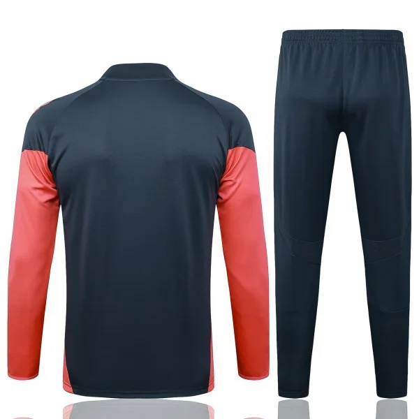 Conjunto Completo Sudadera Entrenamiento Bayern Múnich 2025 2026 Gris Naranja Bayern Múnich Conjunto 2025 2026 Gris - Bayern Múnich Barata | tiendasdefutboles