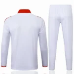 Conjunto Completo Sudadera Entrenamiento Bayern Múnich 2025 2026 Blanco Rojo