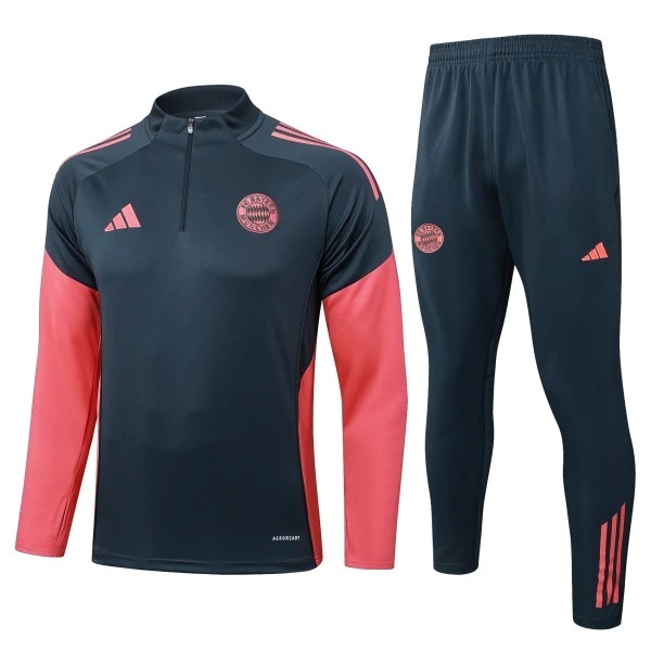 Conjunto Completo Sudadera Entrenamiento Bayern Múnich 2025 2026 Gris Naranja Bayern Múnich Conjunto 2025 2026 Gris - Bayern Múnich Barata | tiendasdefutboles