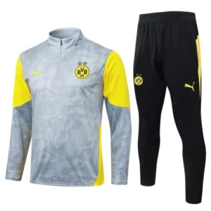 Borussia Dortmund Conjunto 2025 2026 Gris - Borussia Dortmund Barata | tiendasdefutboles
