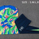 Conjunto Completo Sudadera Entrenamiento Brasil 2026 Verde Negro