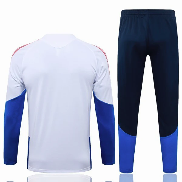 Conjunto Completo Sudadera Entrenamiento Colombia 2026 Blanco Amarillo Azul Colombia Conjunto 2026 Blanco - Colombia Barata | tiendasdefutboles